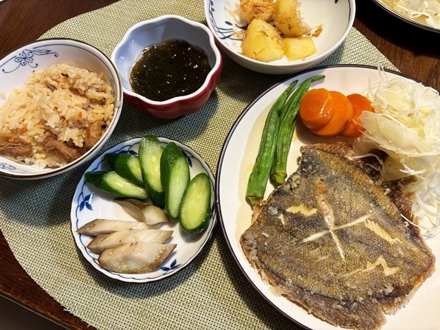 夕食