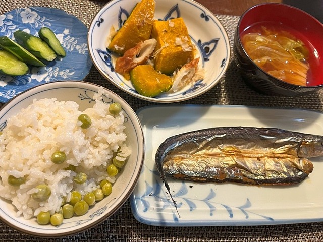 夕食