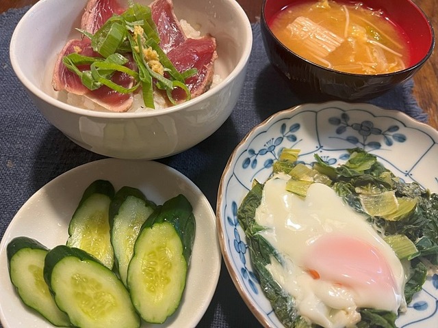 夕食