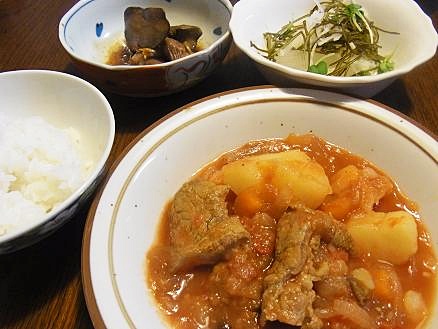 夕食