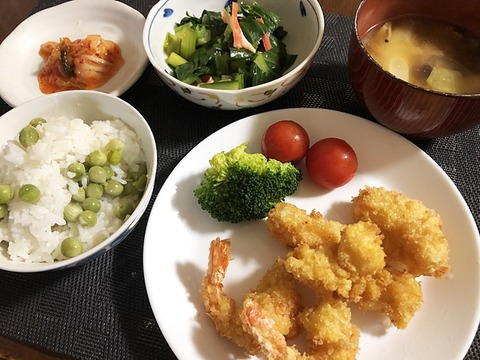 夕食