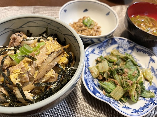 夕食
