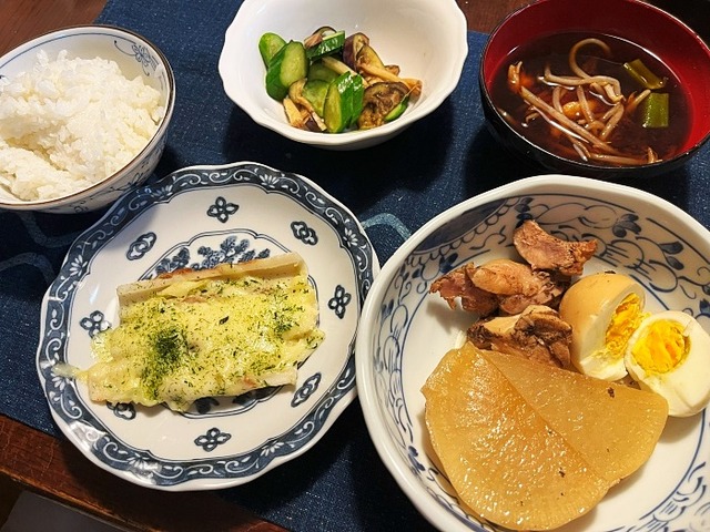 夕食
