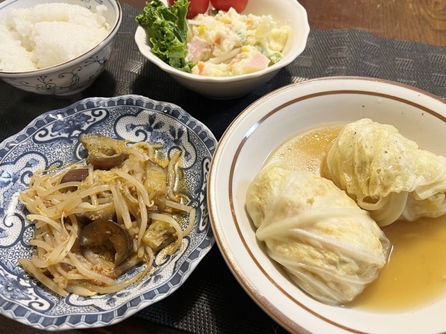 夕食