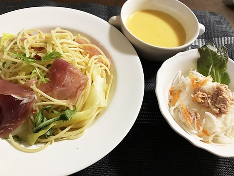 夕食