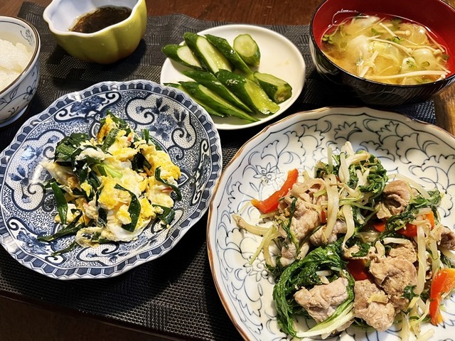 夕食