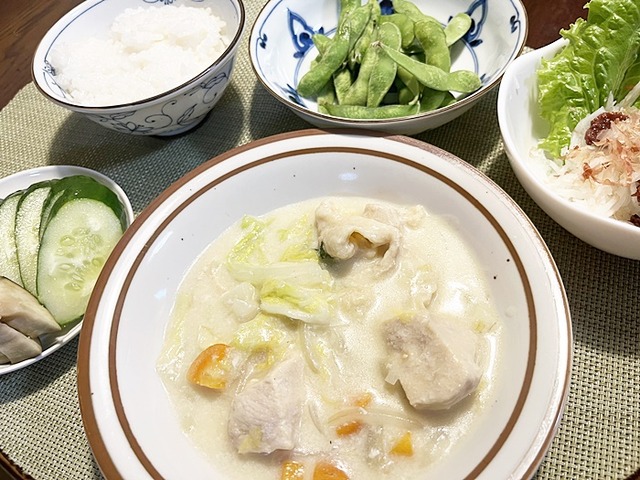 夕食