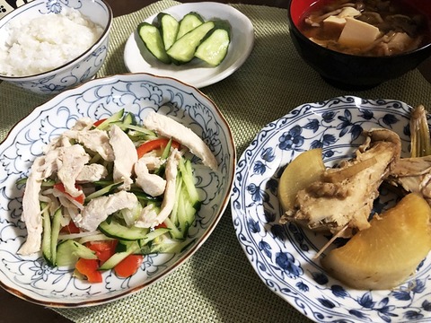 夕食