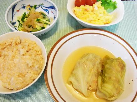 夕食