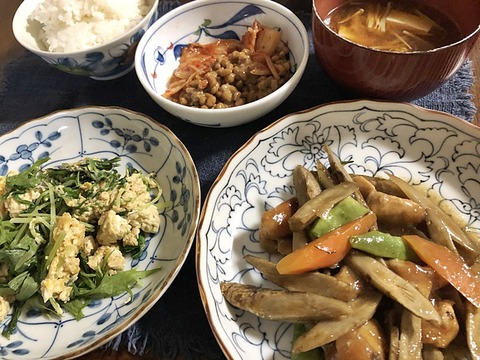 夕食