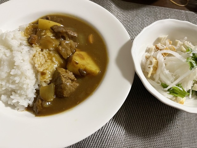夕食
