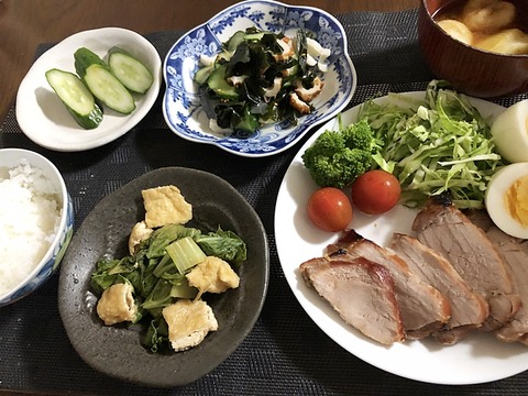 夕食