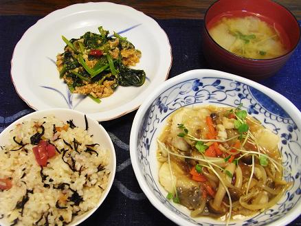 夕食