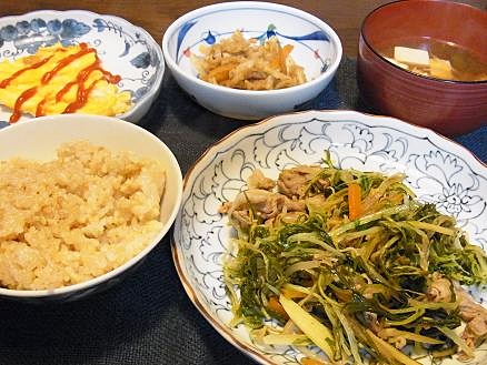 夕食
