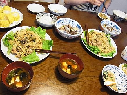 夕食
