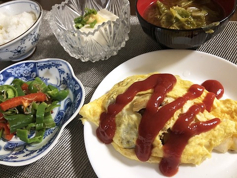 夕食