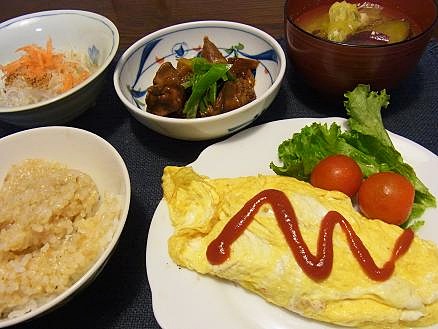 夕食