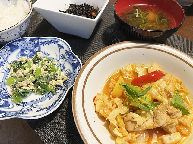 夕食