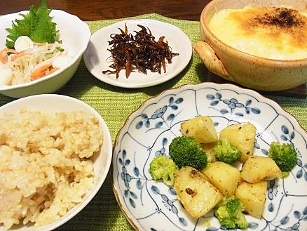 夕食