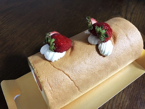 ケーキ横