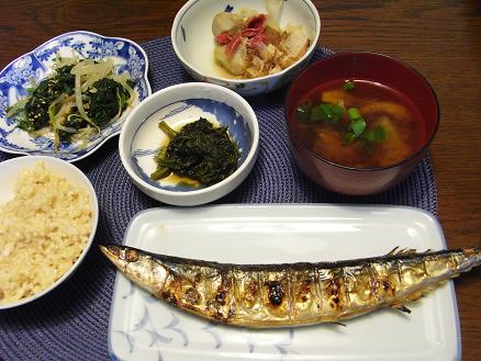 夕食