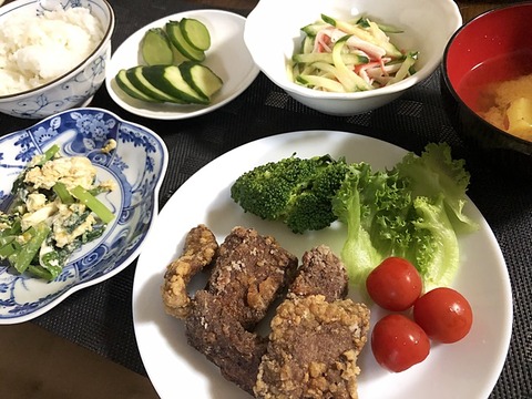 夕食