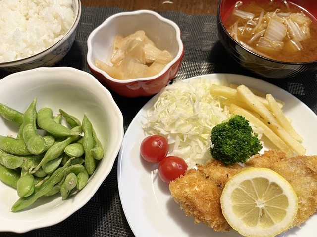 夕食