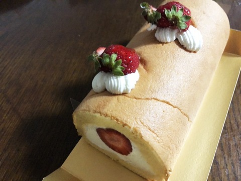 ケーキ斜め