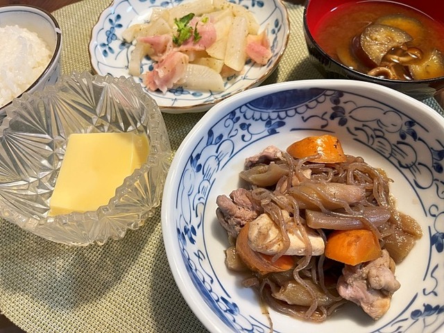 夕食