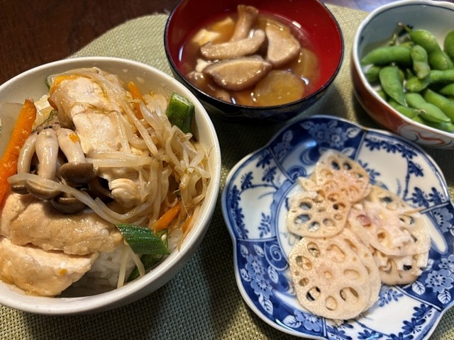夕食