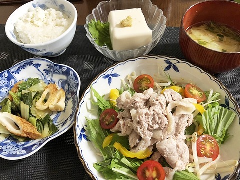 夕食