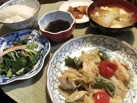 夕食