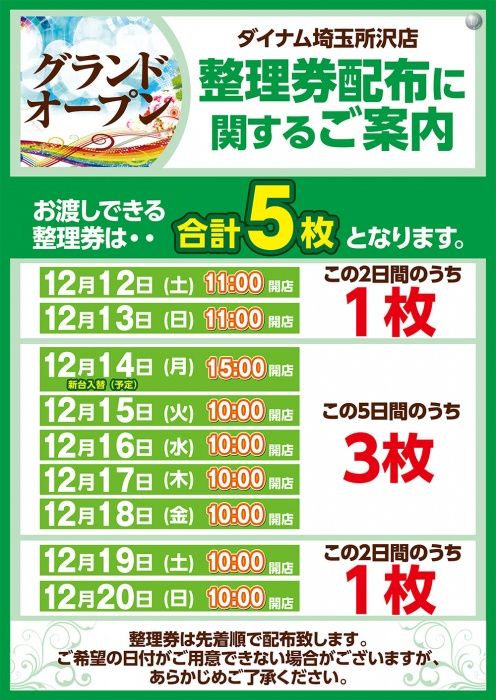 12月 関東 新規グランドオープン パチスロ店一覧 12 14時点 東京パチスロット稼働ブログ