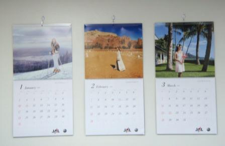 Jal美女カレンダー10 サイパン パウパウツアーズ アイランド日記