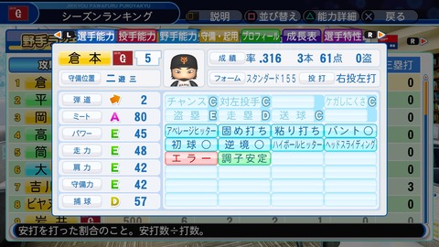 実況パワフルプロ野球2018_20200701222556