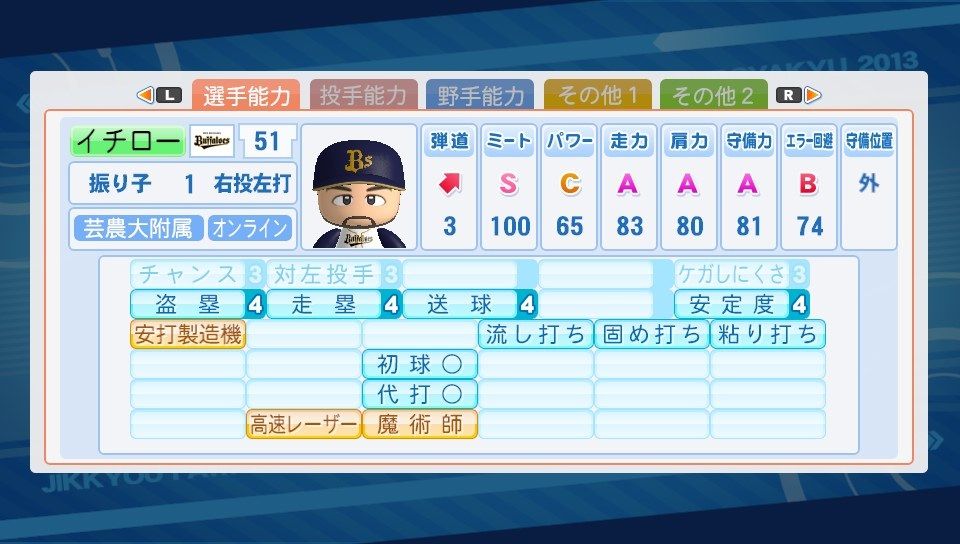 全盛期のイチローをパワプロで再現するとしたら Pawalog