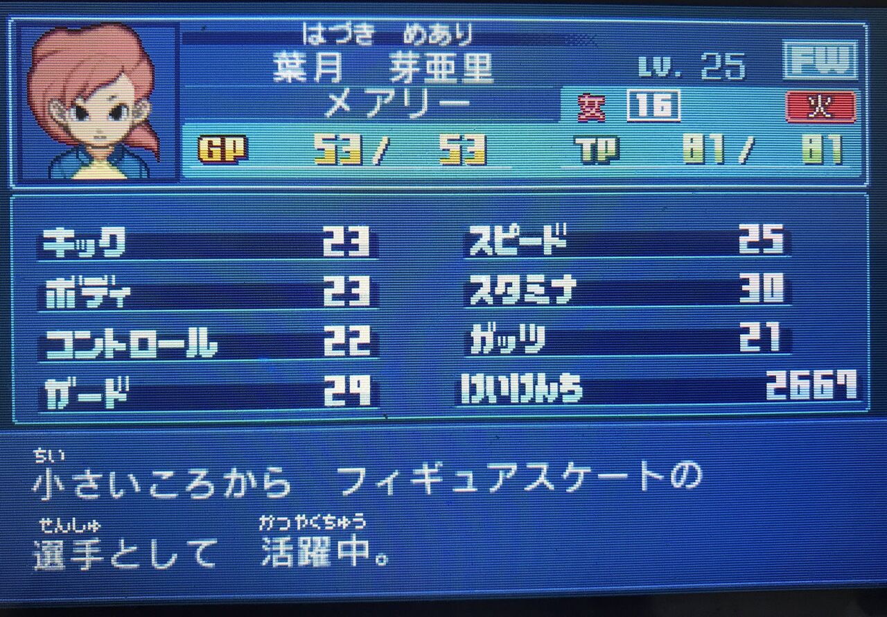 メアリー イナズマイレブン2のかわいい女の子 メアリー イナズマイレブン2のかわいい女の子