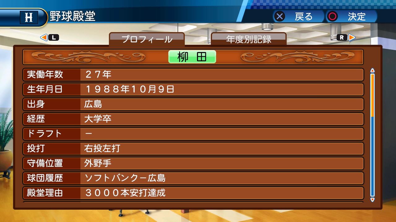 パワプロペナントで柳田に超晩成アイテム使ってみた結果www パワログ パワプロペナントで柳田に超晩成アイテム使ってみた結果www パワログ