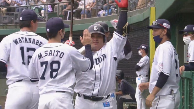 西武渡部おかわり弾！子猫軍3HRの猛攻！