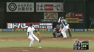 4回表1大野三振1000