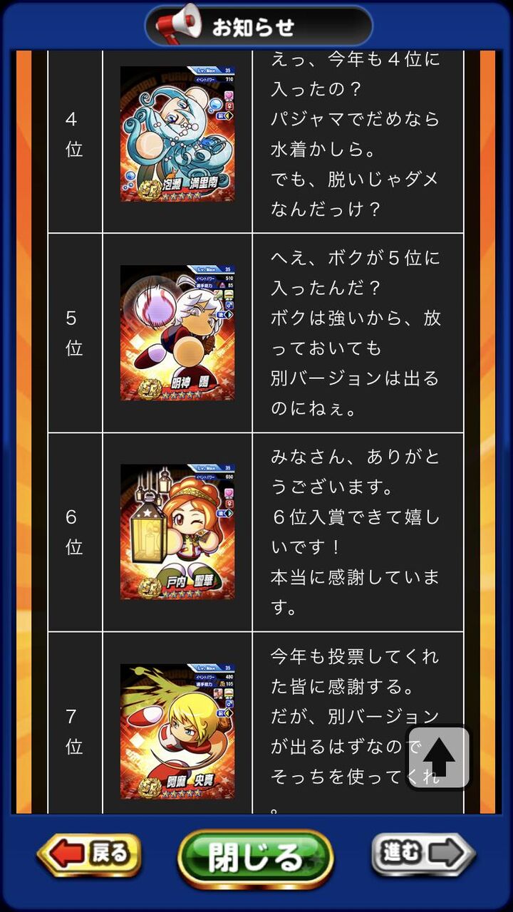 悲報 パワプロ人気投票 女キャラばかり 埼玉西武ライオンズアンテナ 悲報 パワプロ人気投票 女キャラばかり 埼玉西武ライオンズアンテナ
