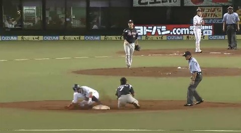 8回裏3木村盗塁