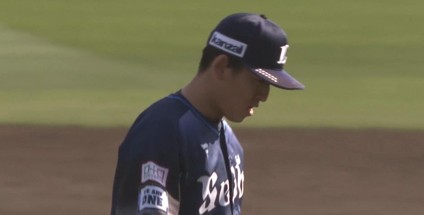西武隅田が今季初勝利「野手の皆さんに助けてもらいました」