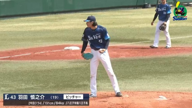 西武・羽田慎之介の豪速球ｗｗｗｗｗｗｗ