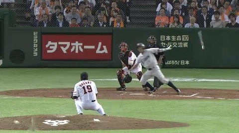 5回表3渡辺タイムリーヒット (1)