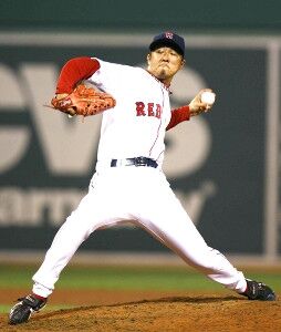 岡島秀樹(2007・レッドソックス) パワプロ2022 再現選手 : 威圧館