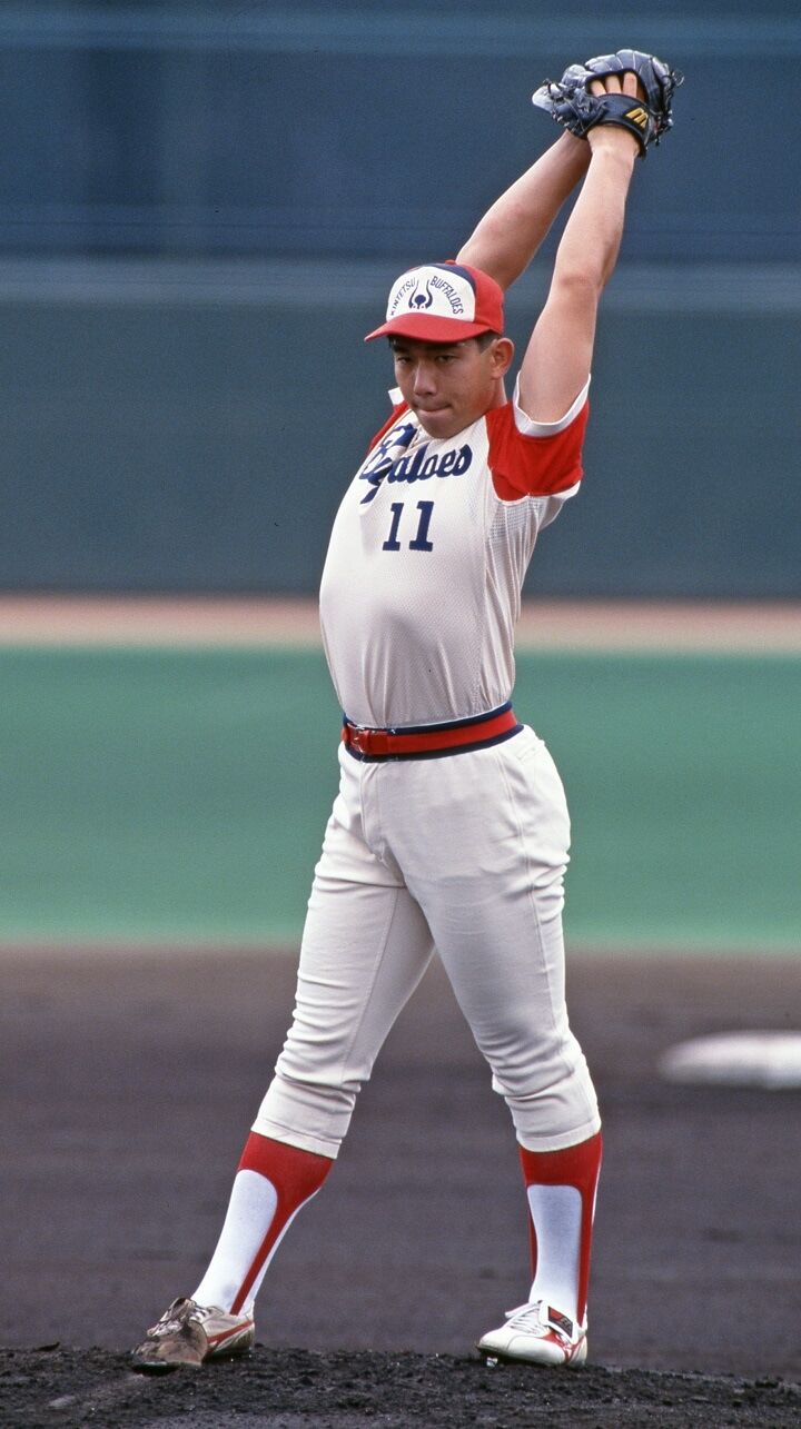野茂英雄(1993・近鉄) パワプロ2022 再現選手 : 威圧館