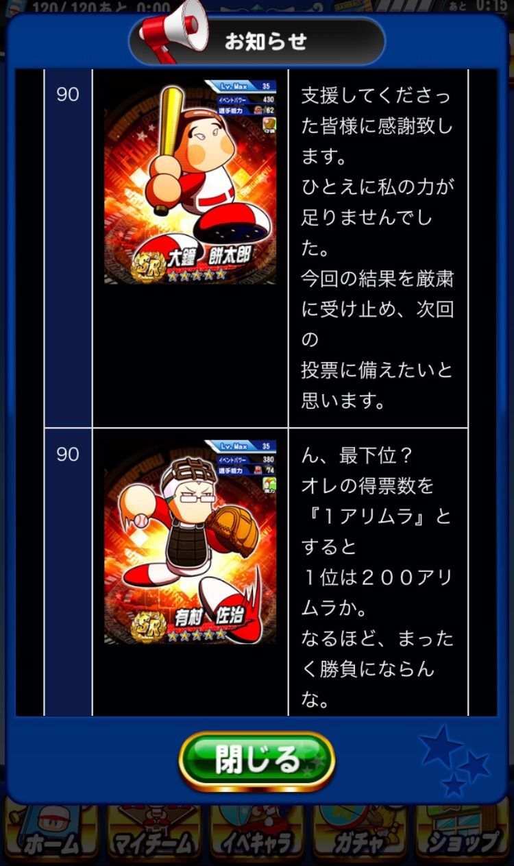 パワプロ 人気投票のコメントが面白いwwwwwww パワプロ速報 パワプロ 人気投票のコメントが面白いwwwwwww パワプロ速報