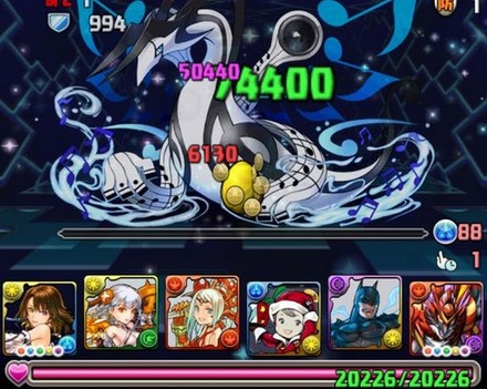 レジェロンテ降臨ノーコン攻略パーティ5