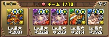 サンタクロース降臨挑戦パーティ3
